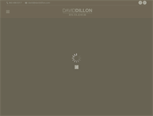 Tablet Screenshot of daviddillon.com